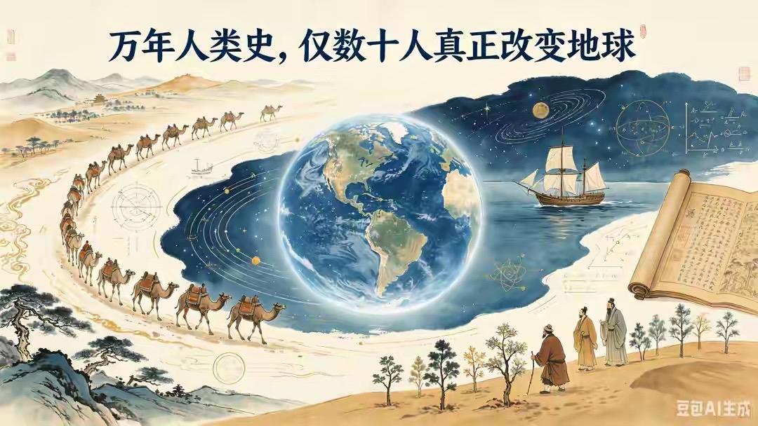 真正的改变地球，从来不是建功一方的局部功绩，而是重塑山河格局、刷新全人类的认知边