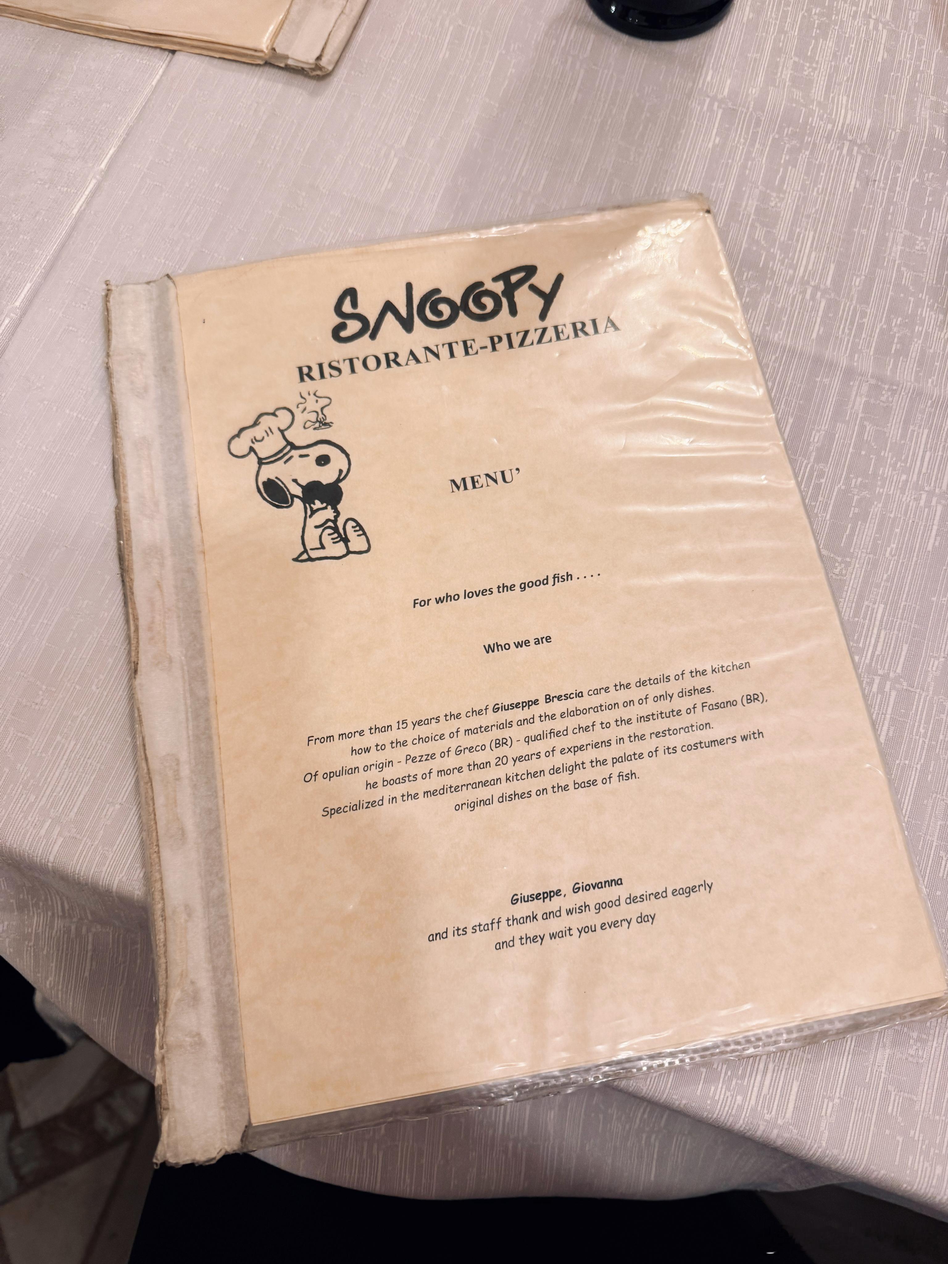 早[心]我们昨晚终于去了Snoopy餐厅🍴果然挺好吃！小愿望终于完成了。图五是