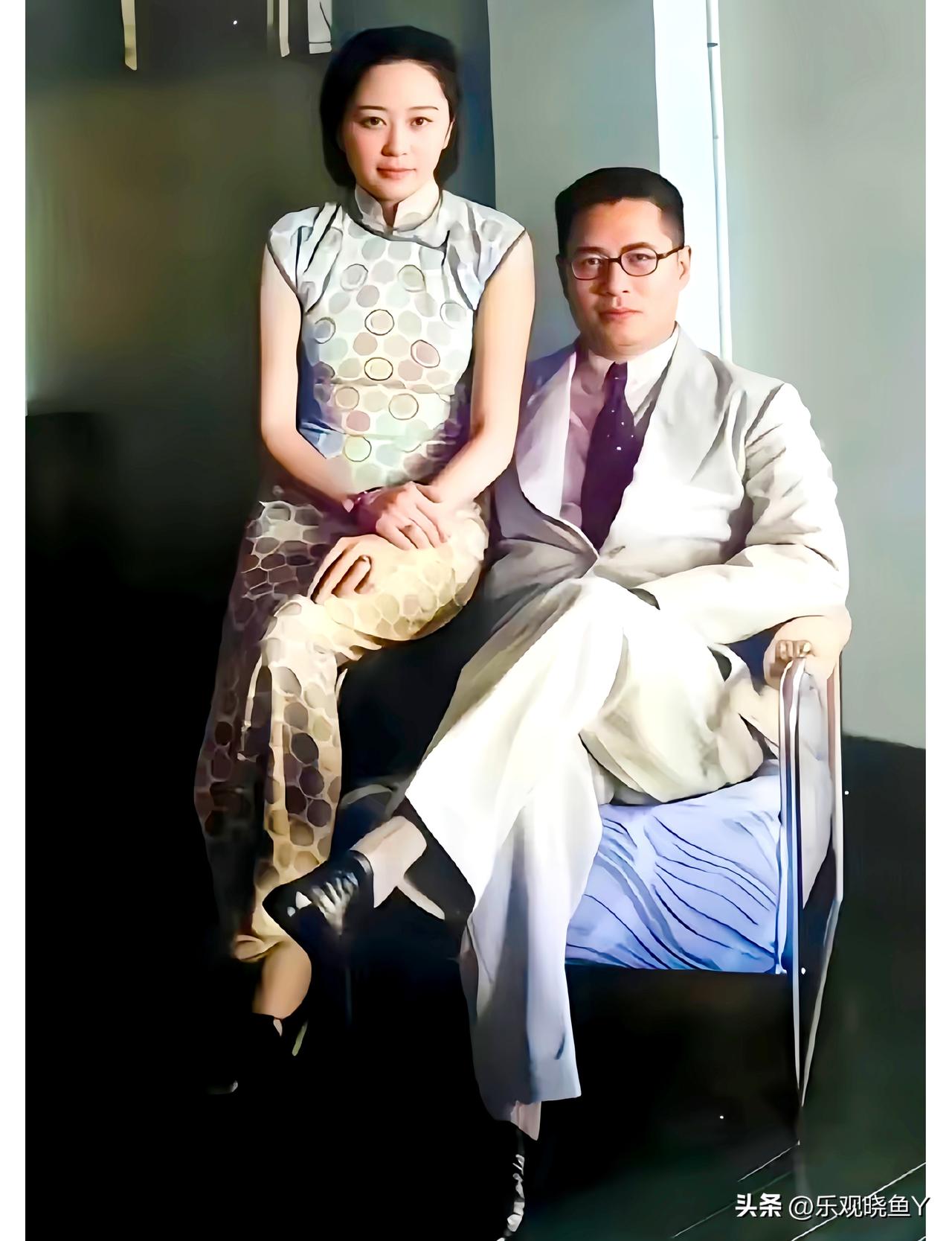 上世纪三十年代初，在别墅内的宋子文和他的美貌夫人张乐怡。这便是宋子文和张乐怡年轻