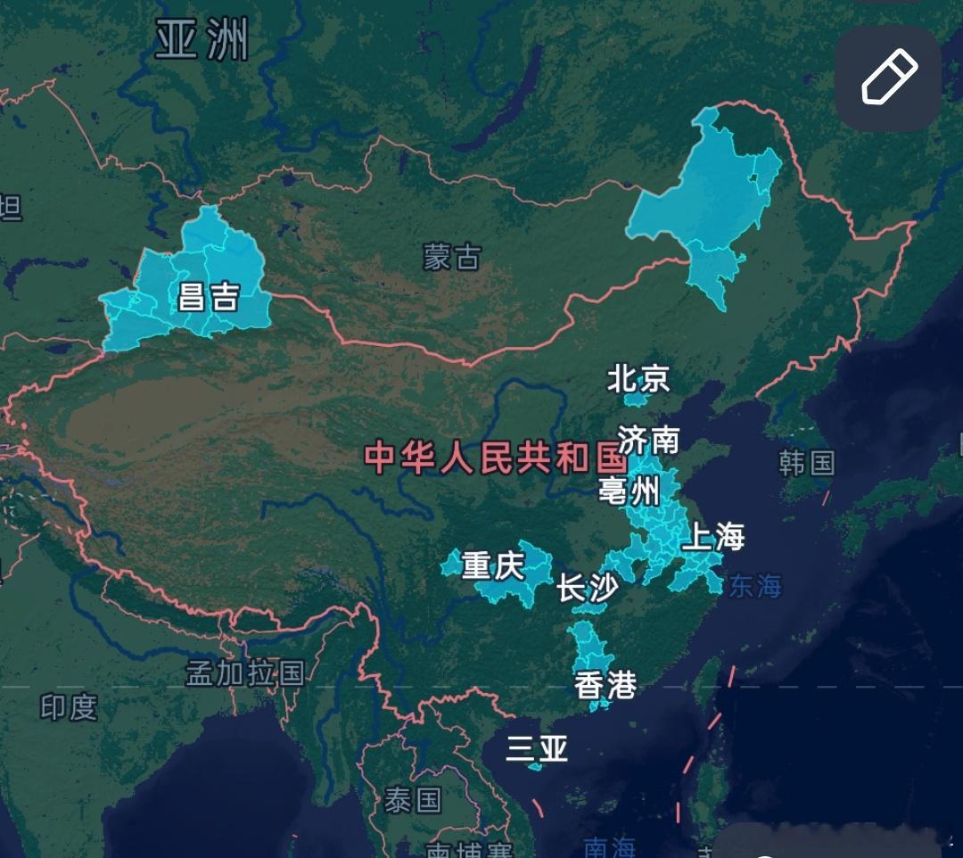 有谁把我国各省市都点亮了吗，祖国大好河山很多地方都还没去啊