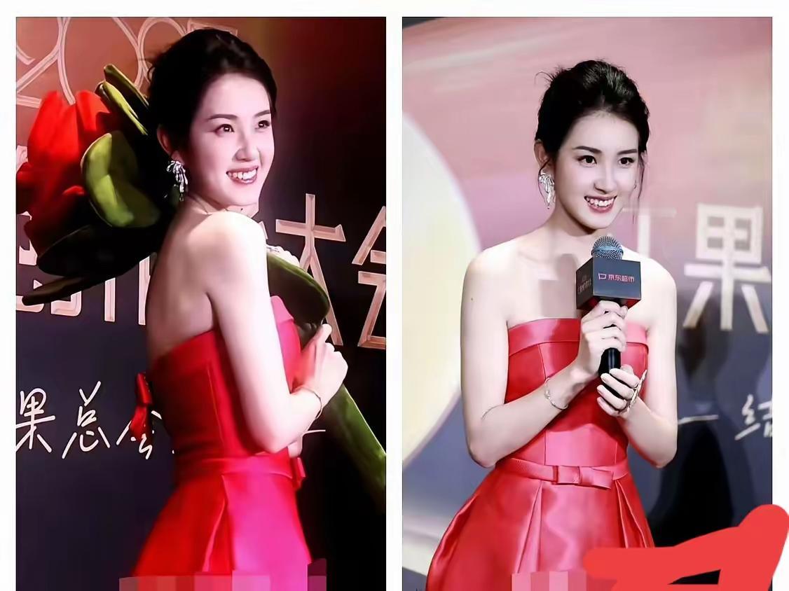 果然人一定要多读书啊
​​​昨晚红果短剧那个红毯，主持人拿话逗她，问‘通往幸福的