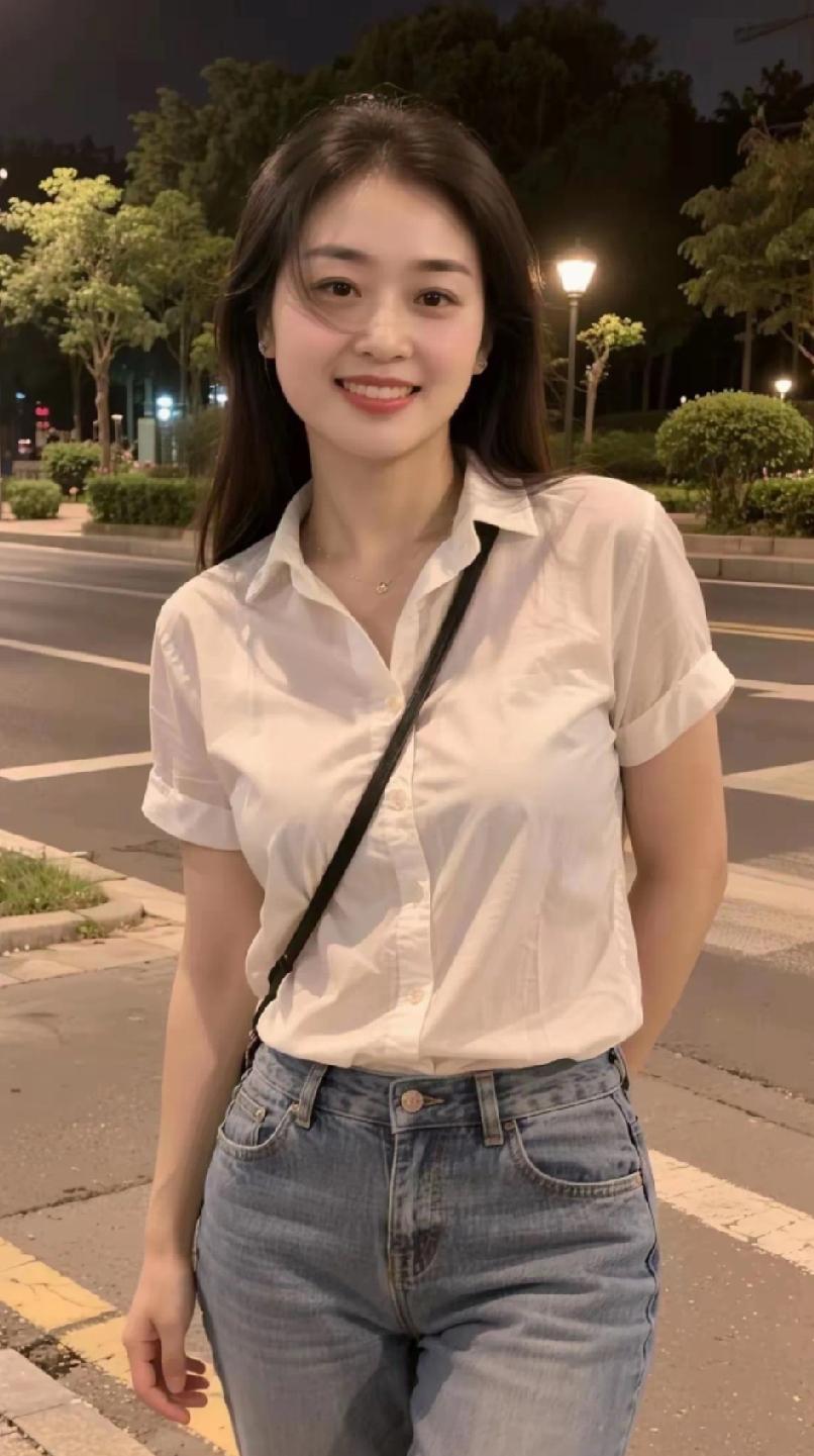 这样颜值的女孩，如果满分是十分的话，可以打几分？

她长相清爽温婉，治愈的笑容特