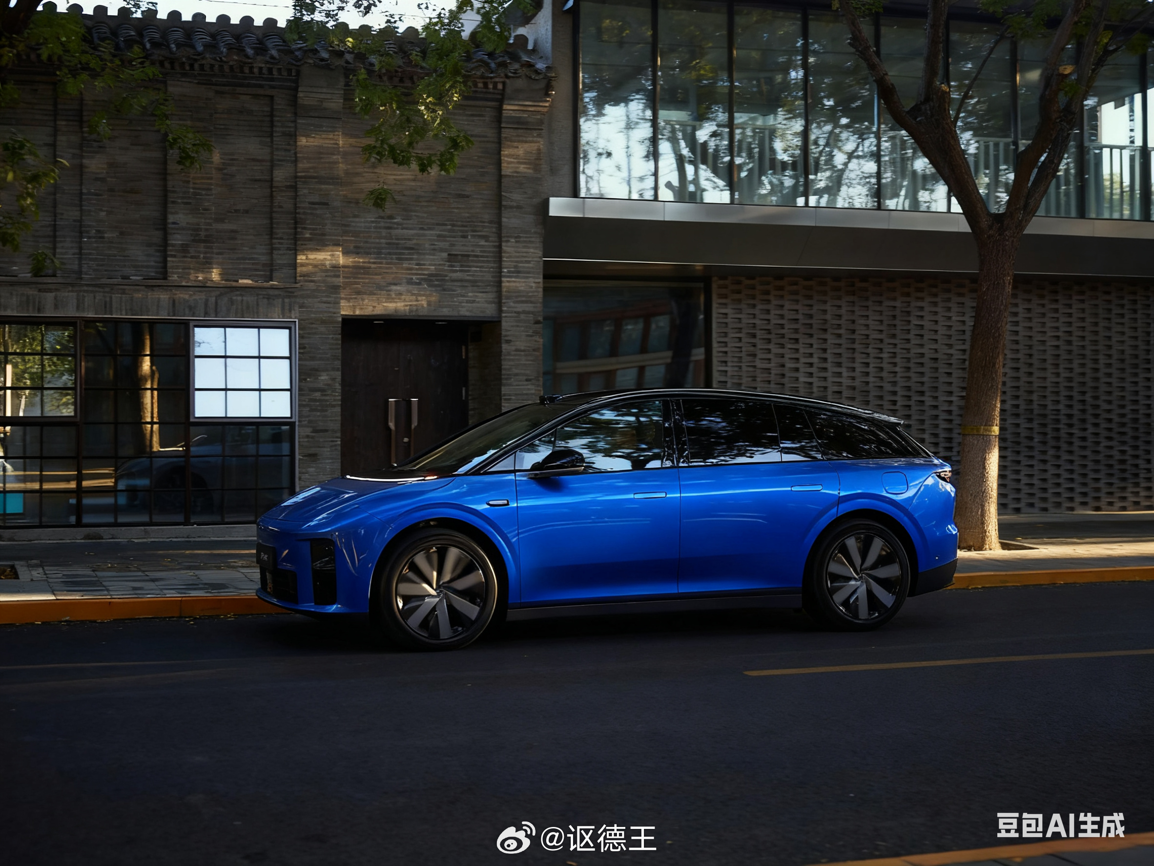 用豆包做了一组i6的骚气改色，年轻人可以试试[哈哈][流鼻血][doge]理想汽