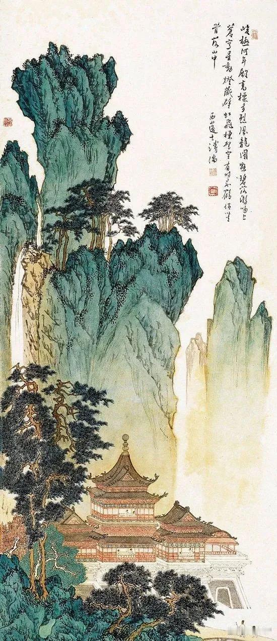 大师：溥儒山水画欣赏（二）