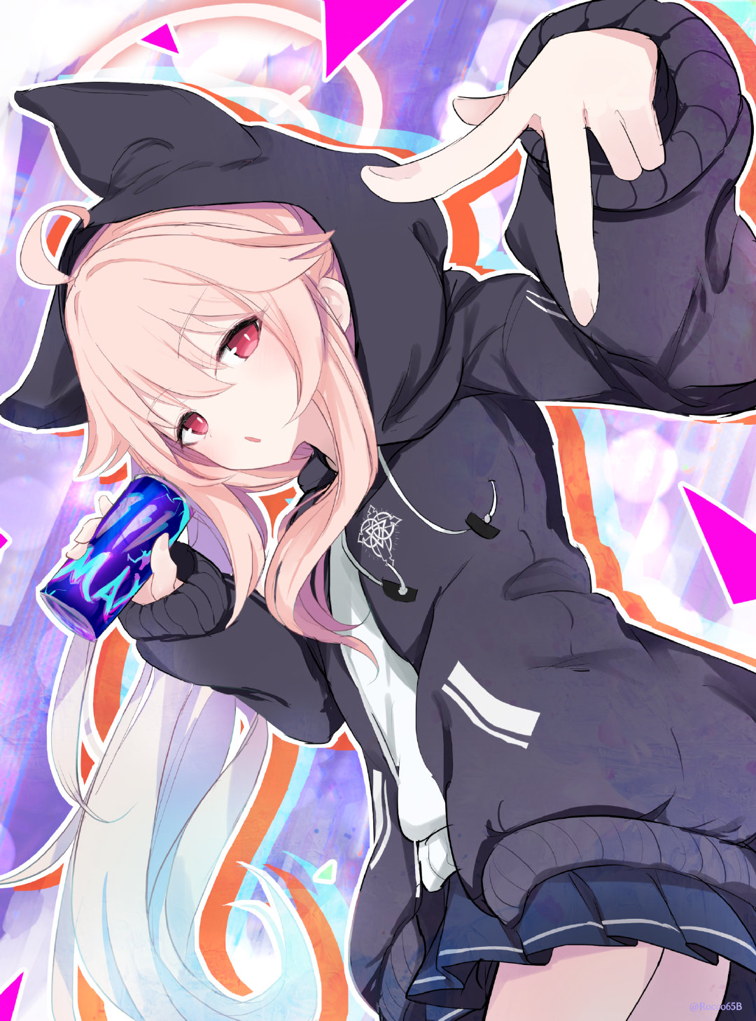 柚鸟夏——碧蓝档案——画师: 櫻ノろこ🌸，网页链接