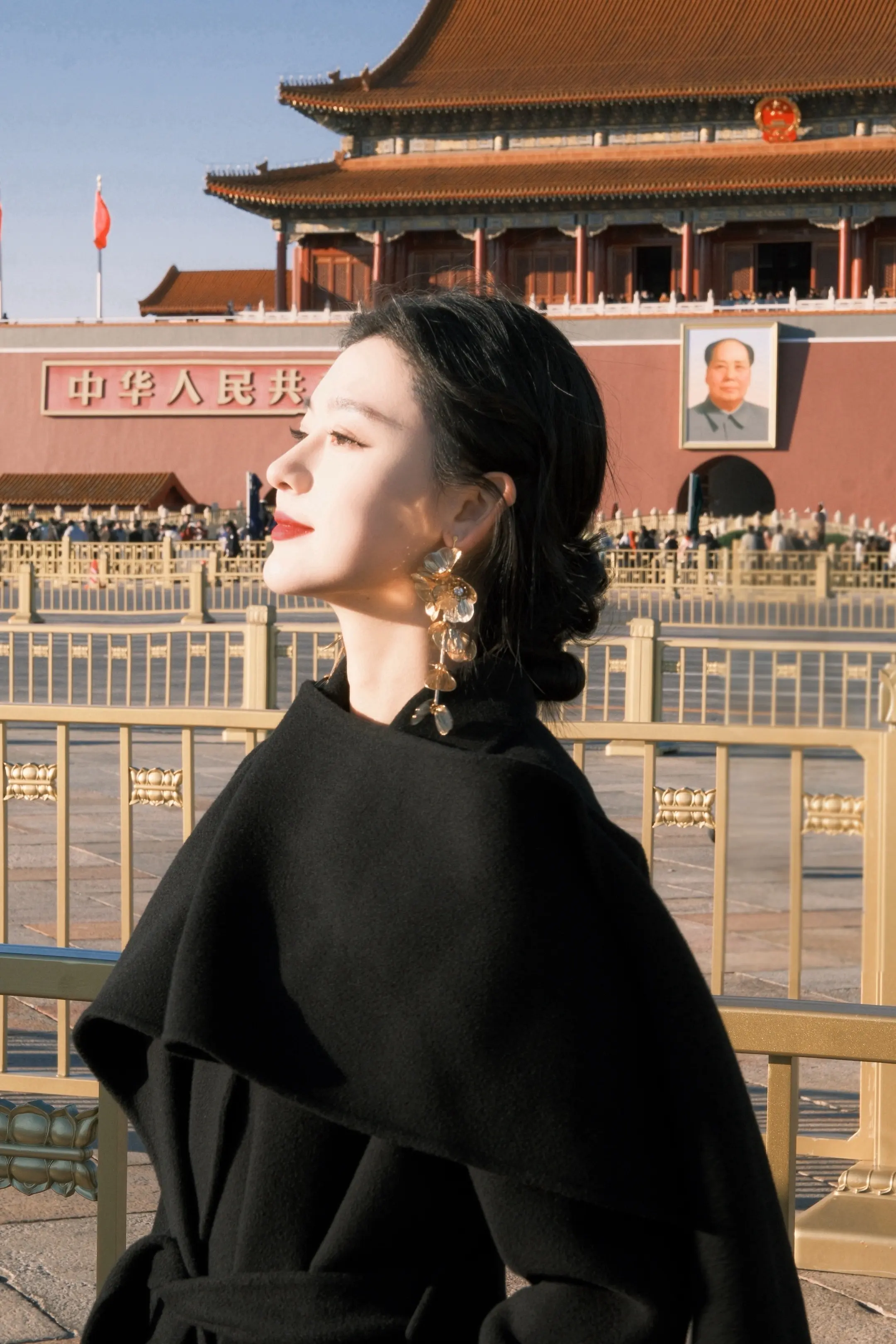 天安门前 有种风华正茂的美。