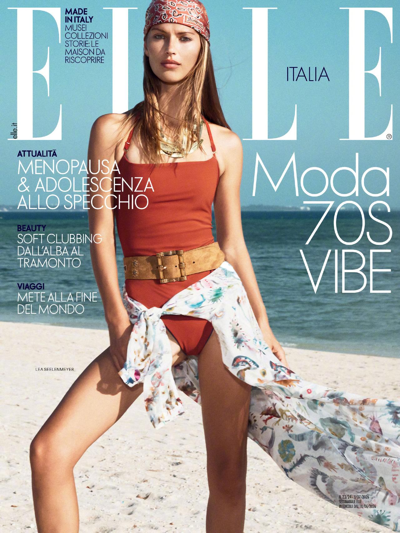 Elle Italia June 2026  意大利版ELLE “HOLIDAY