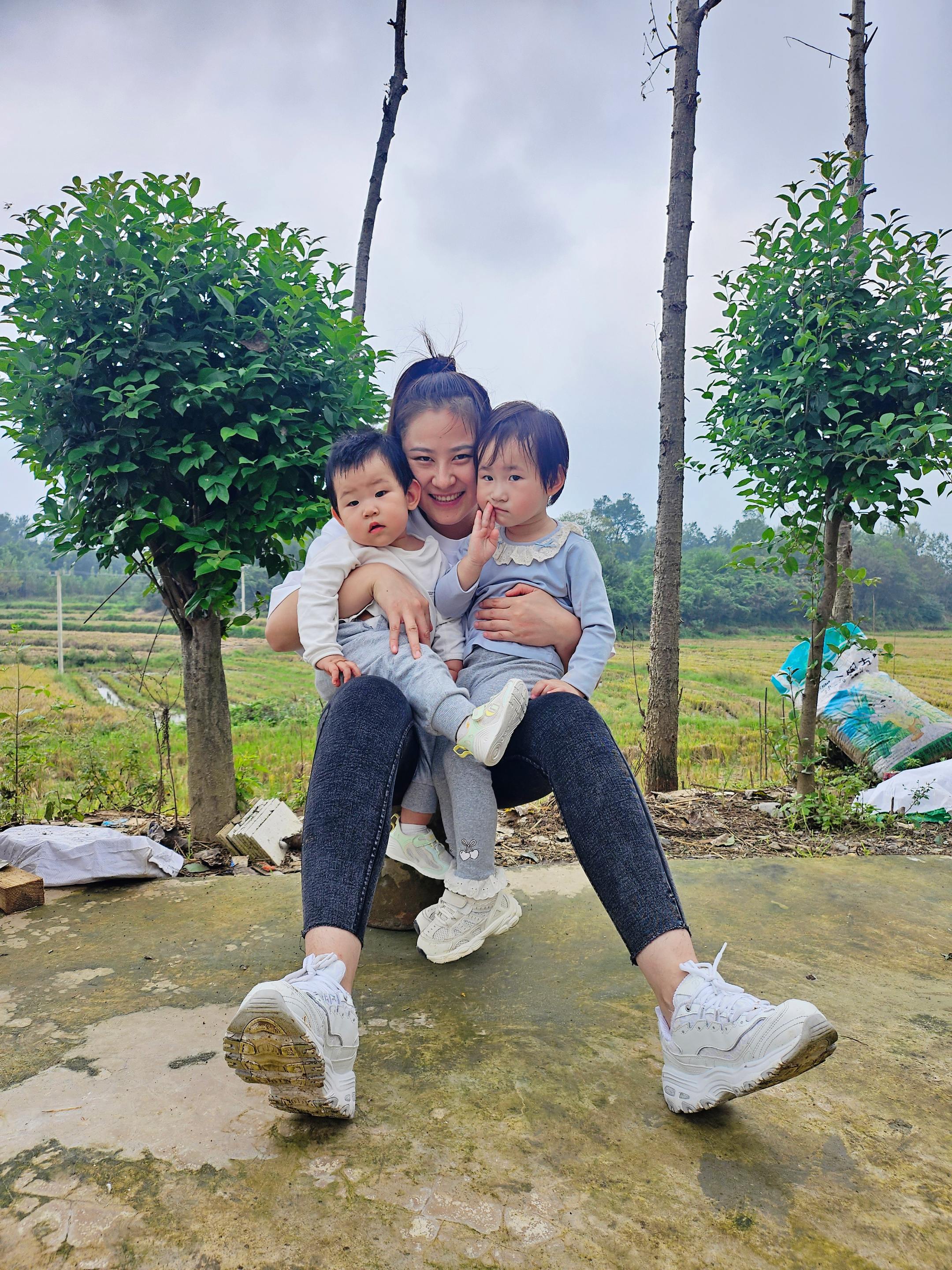 两个宝贝我爱你们！