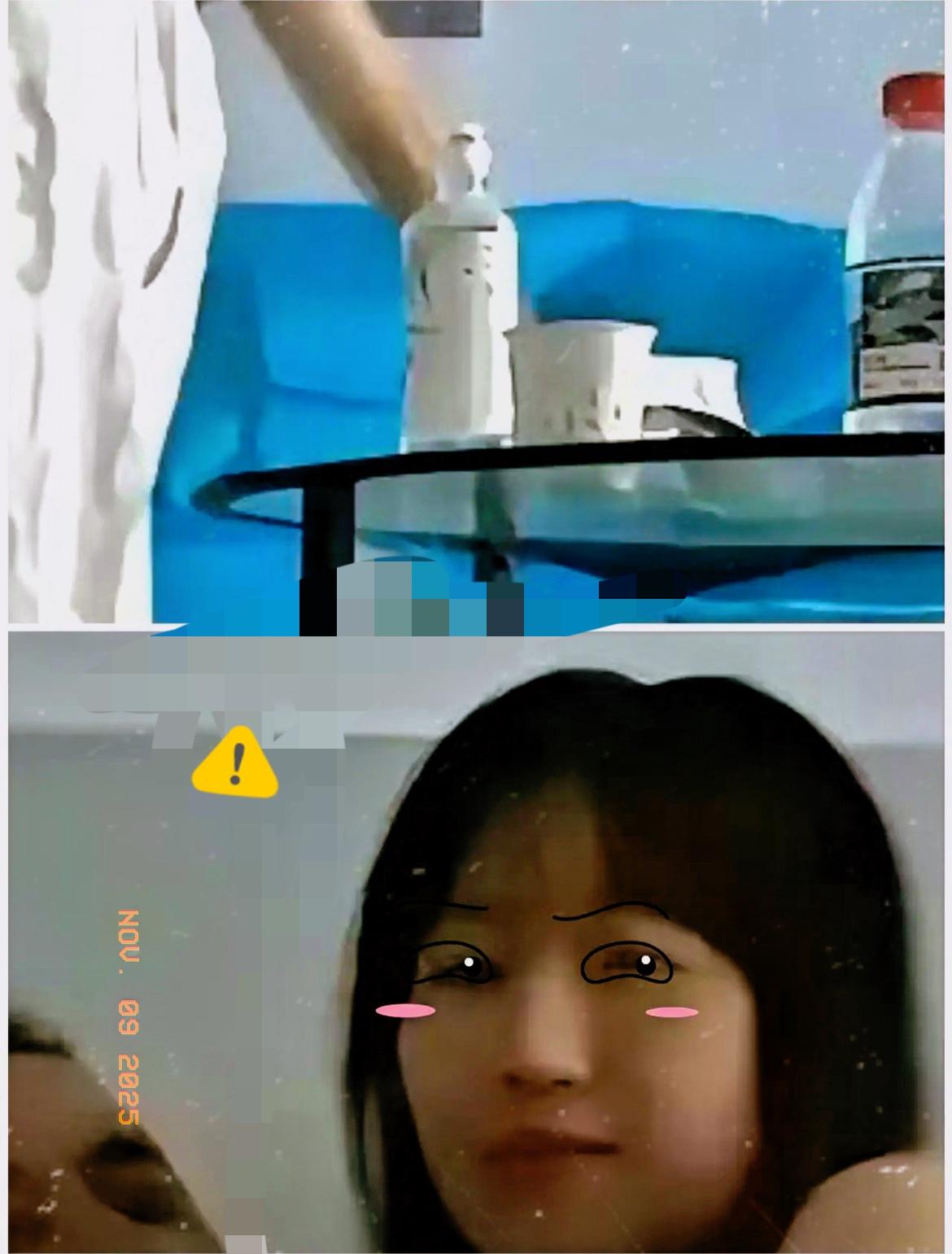 看过没看过视频的都沉默了
有一个细节可太奇怪了
中间有一段，曾医生居然是看着镜头