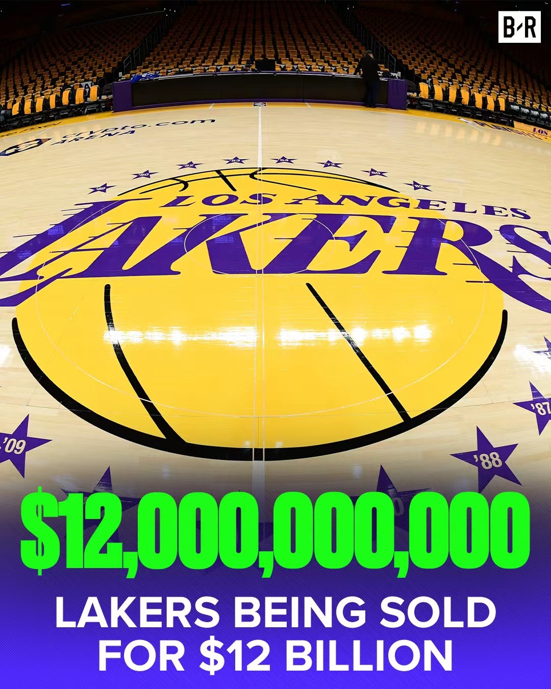 NBA 突发消息：洛杉矶湖人队正以超过120亿美元的创纪录价格，出售给美国商人乔