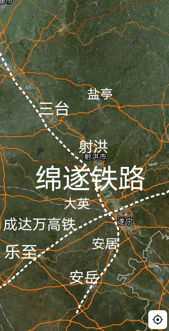 好消息，绵阳至遂宁时速250公里的绵遂高铁射洪段凉帽山隧道已经顺利贯通，全线即将