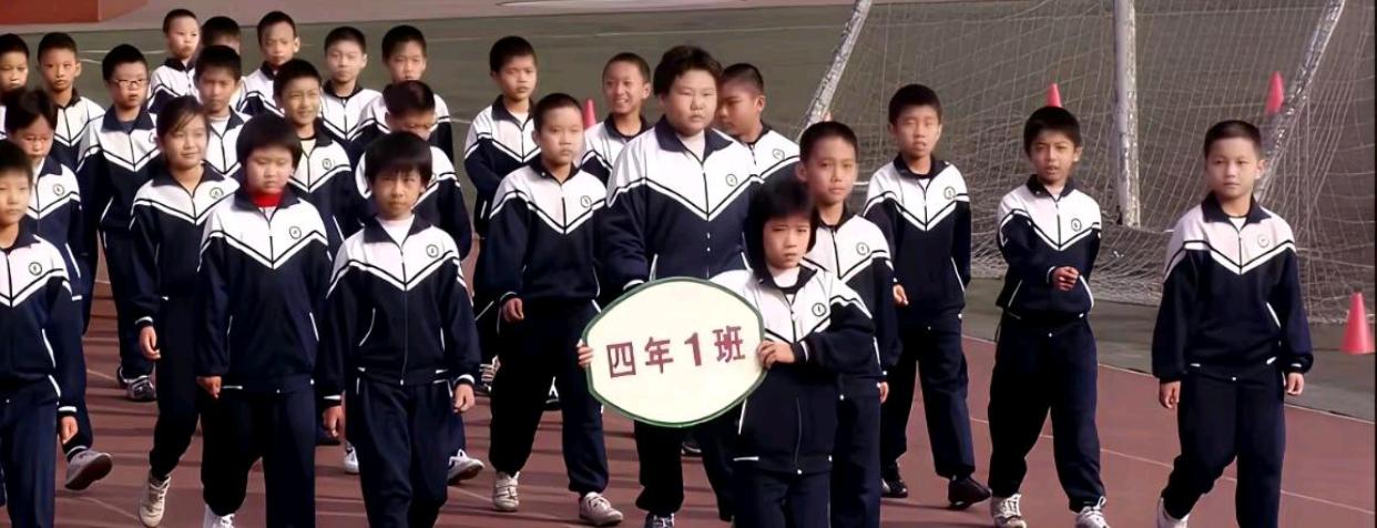 四年级一班的樊振东同学！这张图我真是头一回见～