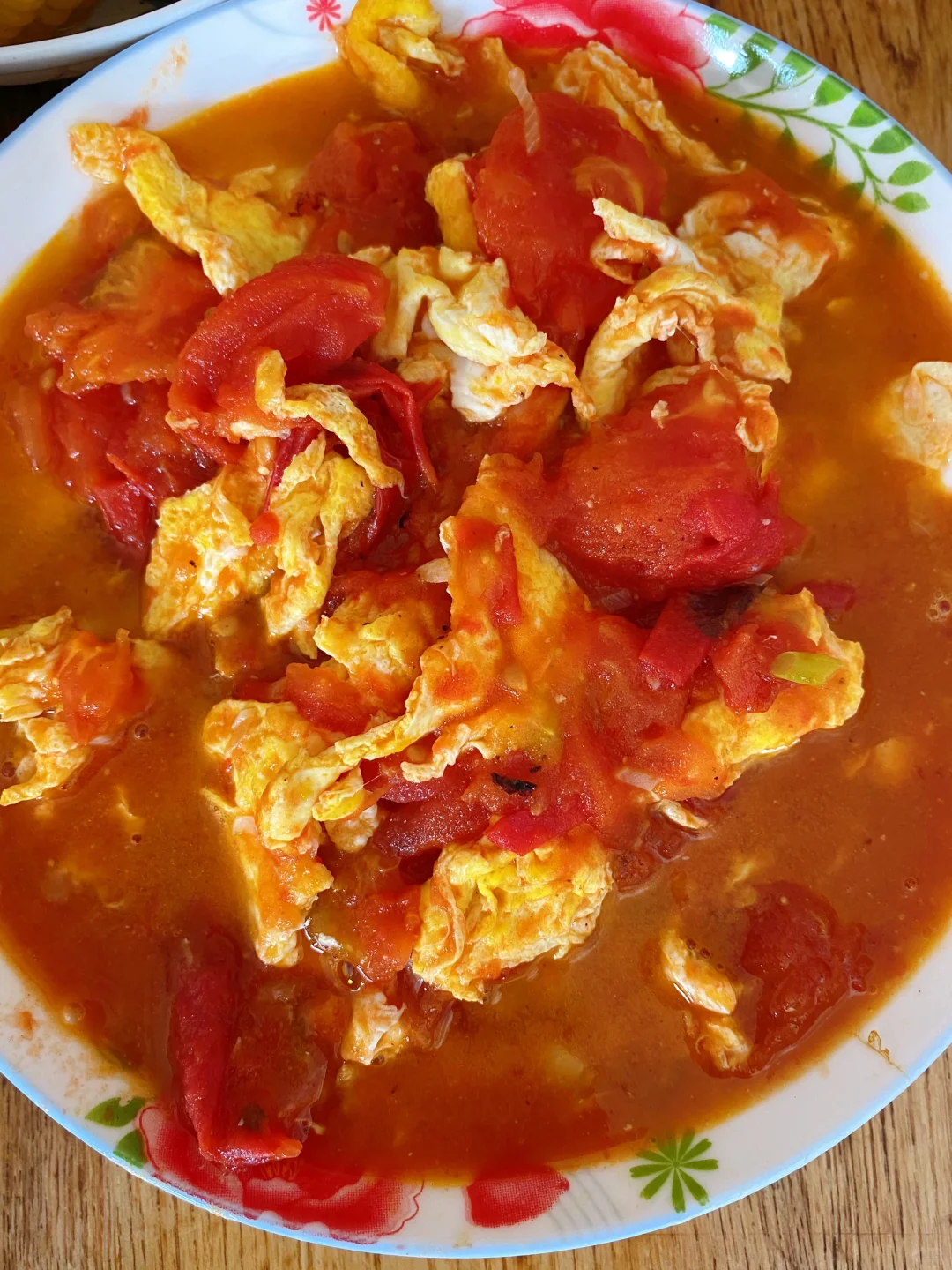 柿子炒鸡蛋嘎嘎下饭🍚