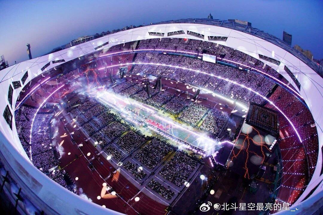 不愧是鸟巢啊还是帅啊 