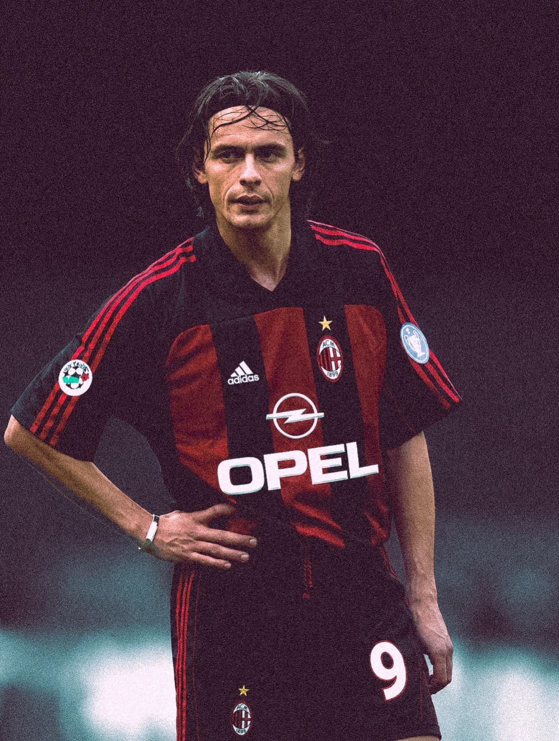 【米兰老照片】 ❤️🖤 菲利普·因扎吉🇮🇹.sempremilan