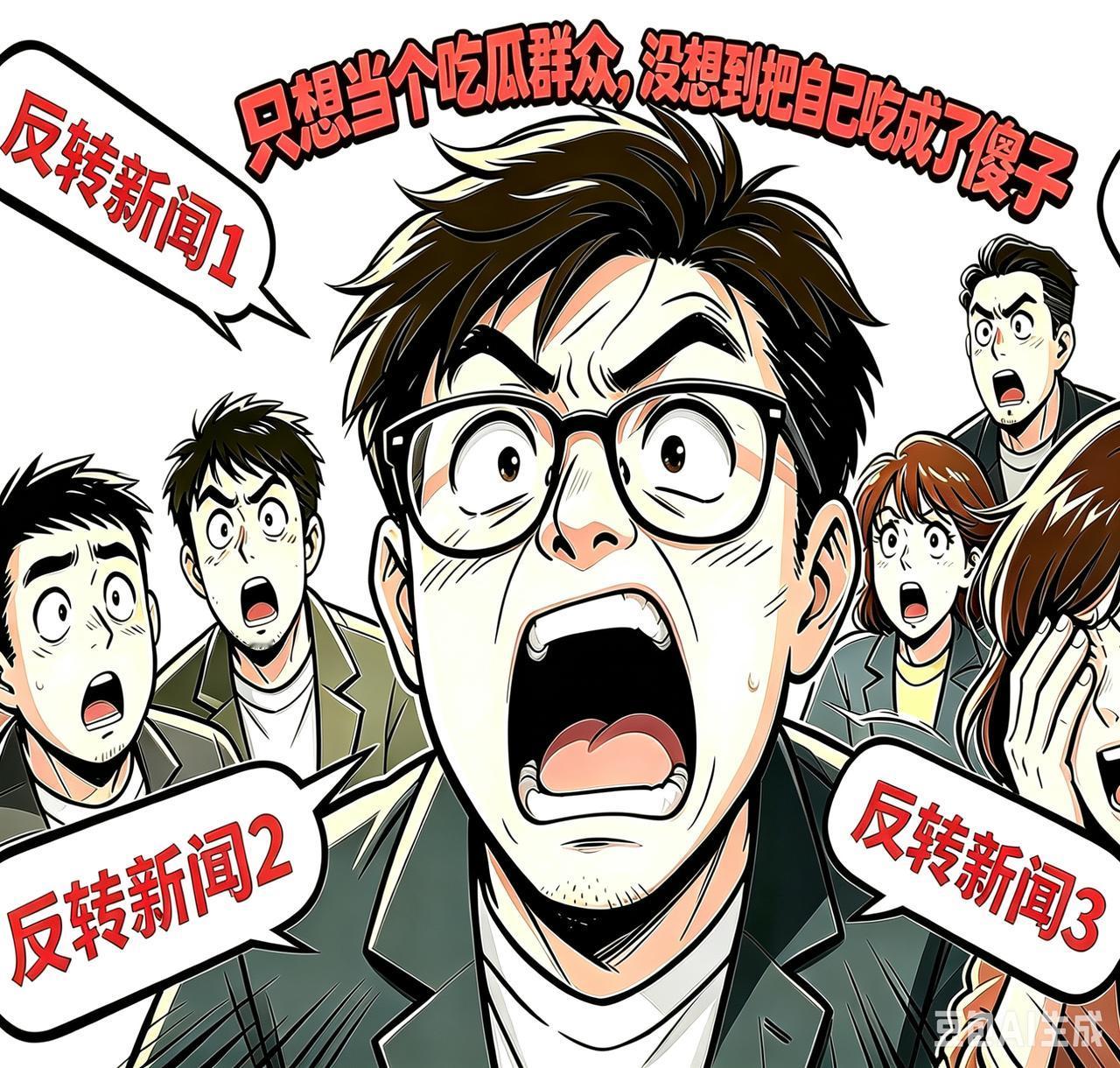 吃瓜吃傻了吧，都告诉你不要相信任何人了[捂脸]
次次被热点新闻的各种神反转耍得团