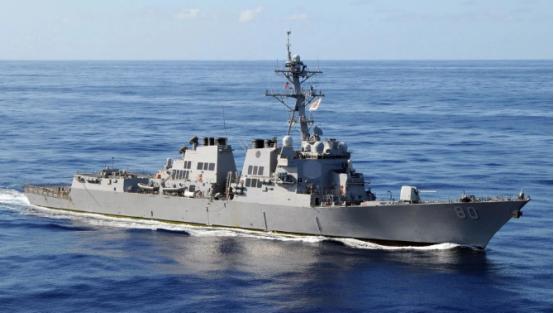 美国对台军售的军火船刚离港，眼看就要漂到台湾，这船装的不是普通货物，是往中国主权