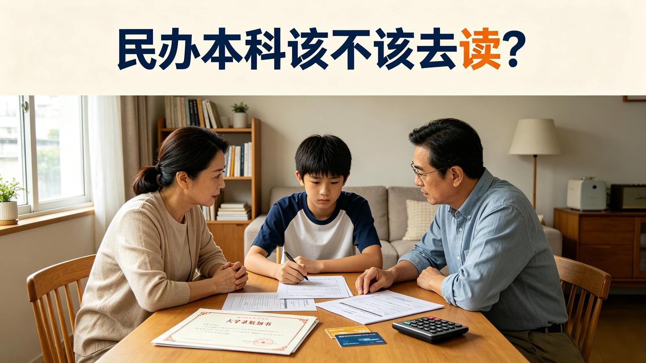 民办本科该不该去读呢?家里有高考生的，是不是都纠结过这个问题：民办本科到底要不要