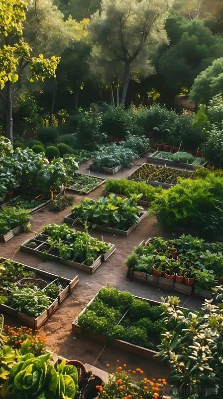 “半亩菜园收四季”这上联太妙啦，短短一句把田园生活那种悠然自得还带点小野心的感觉