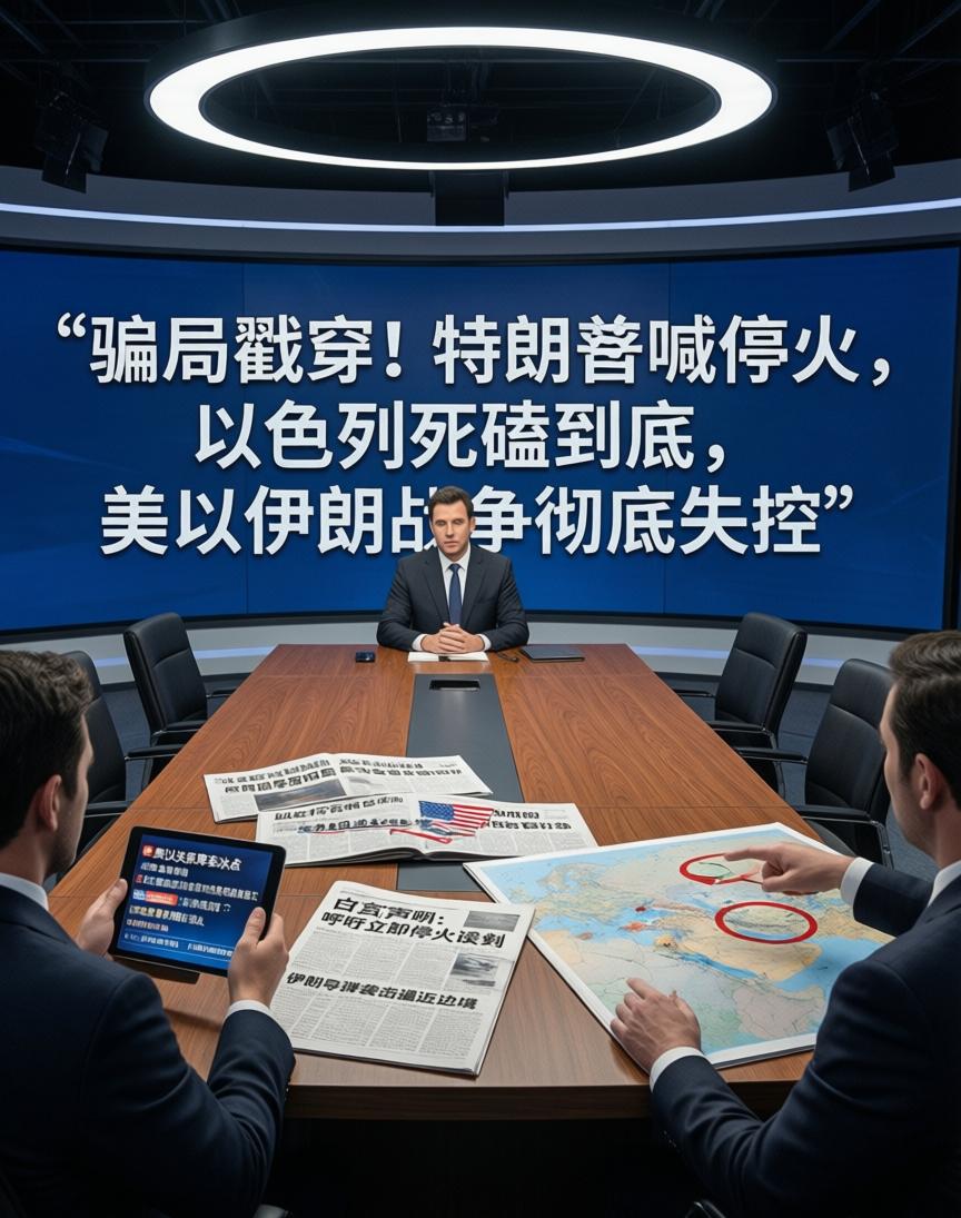 特朗普喊停火，以色列不买账，这场仗谁也收不了场

特朗普最近放话了，说对伊朗的战