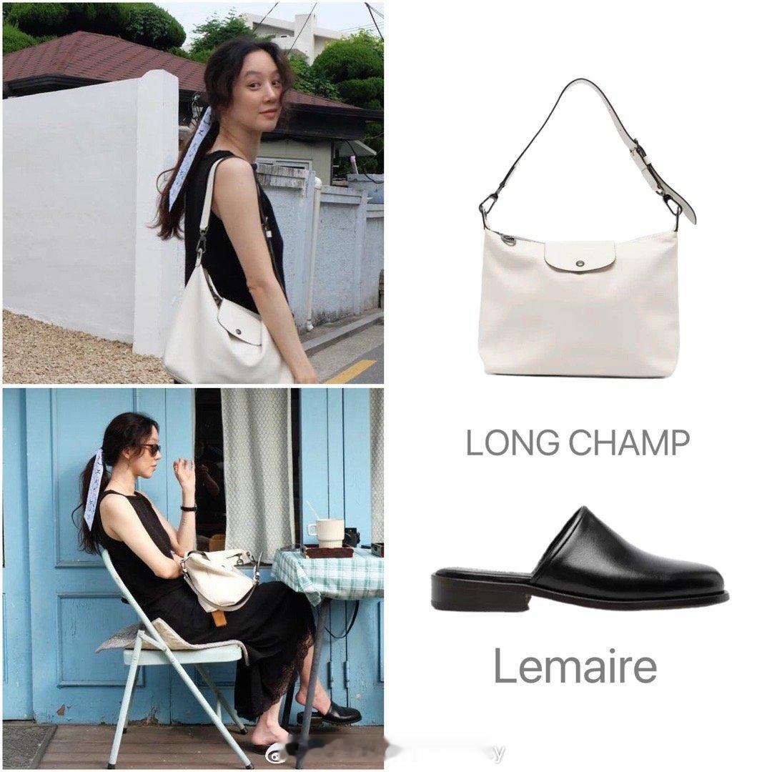 郑丽媛近日私服解析二则，硬控自然随性的松弛感！ ​​​