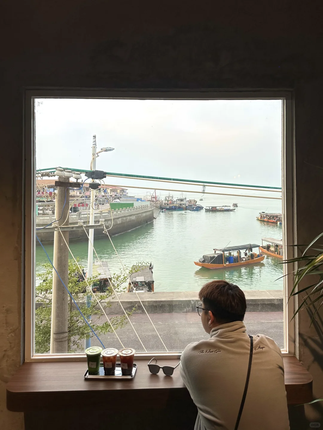 为了北海这一扇窗口🖼️我可以发呆坐一整天！