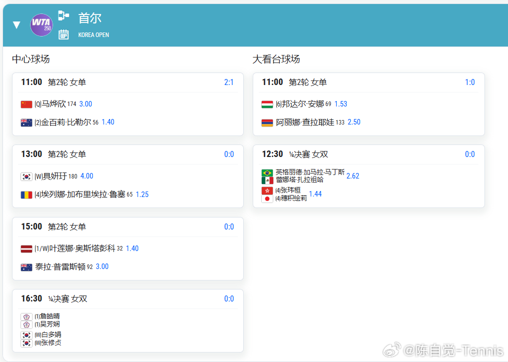 首尔/新加坡/成都/杭州｜【9月24日】赛程+直播预告11:00        