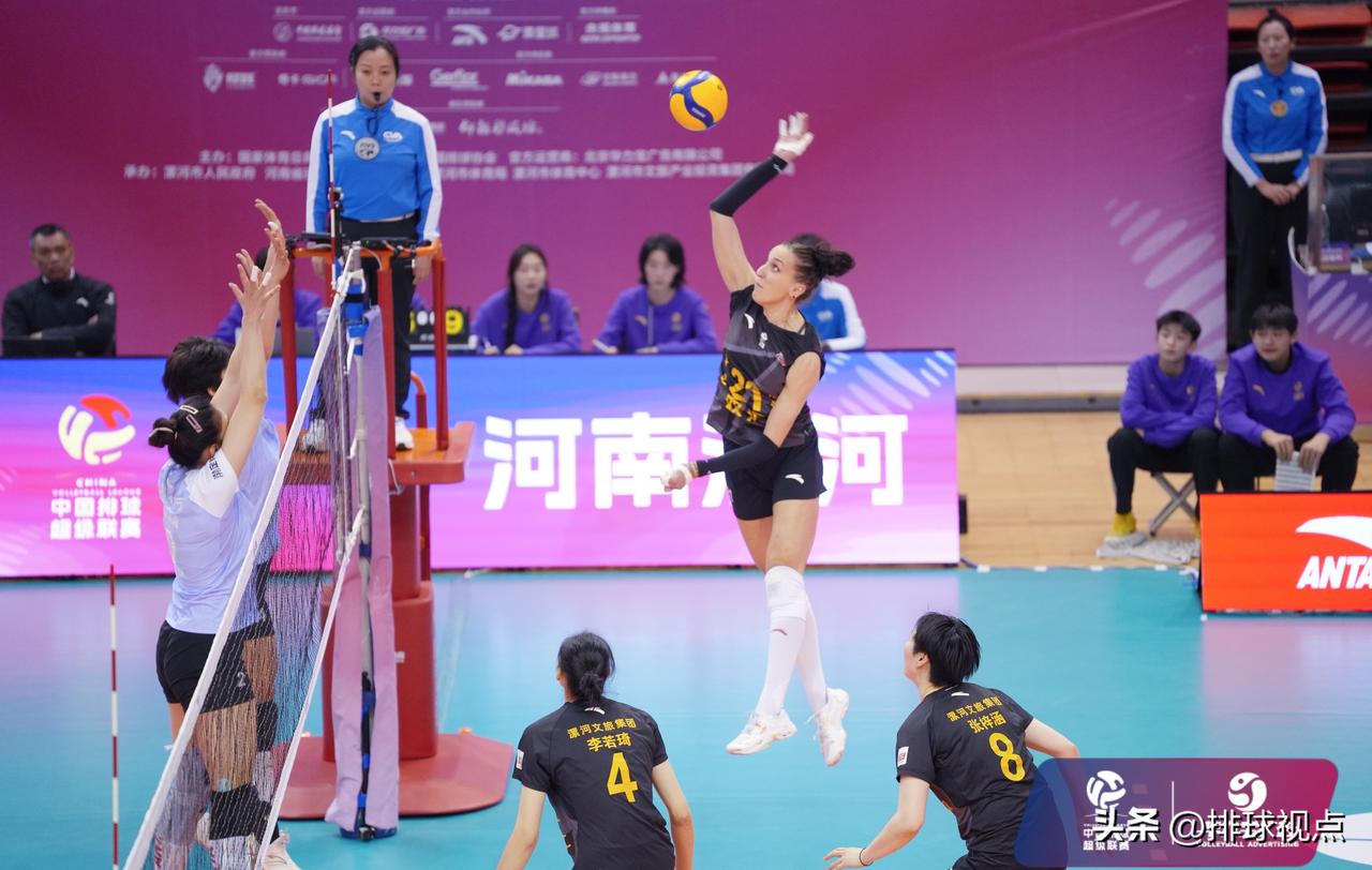 【河南女排3:0天津技术统计】
中国女排超级联赛季后赛第6轮
河南女排主场3:0