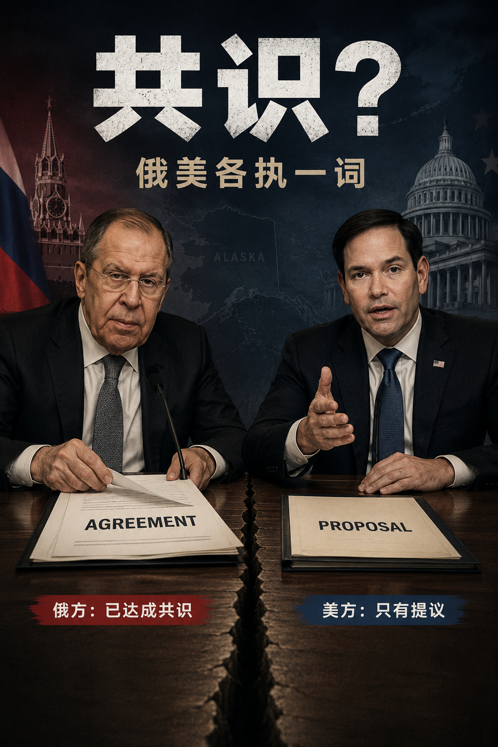 6月26日，美国国务卿鲁比奥称，俄美两国领导人在安克雷奇会晤期间未就乌克兰问题达