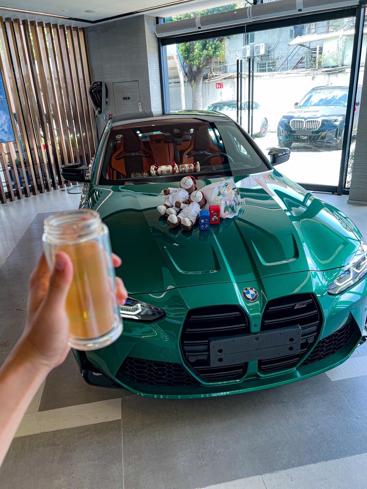 金榜题名，M到成功。最后一台天使眼M3提车