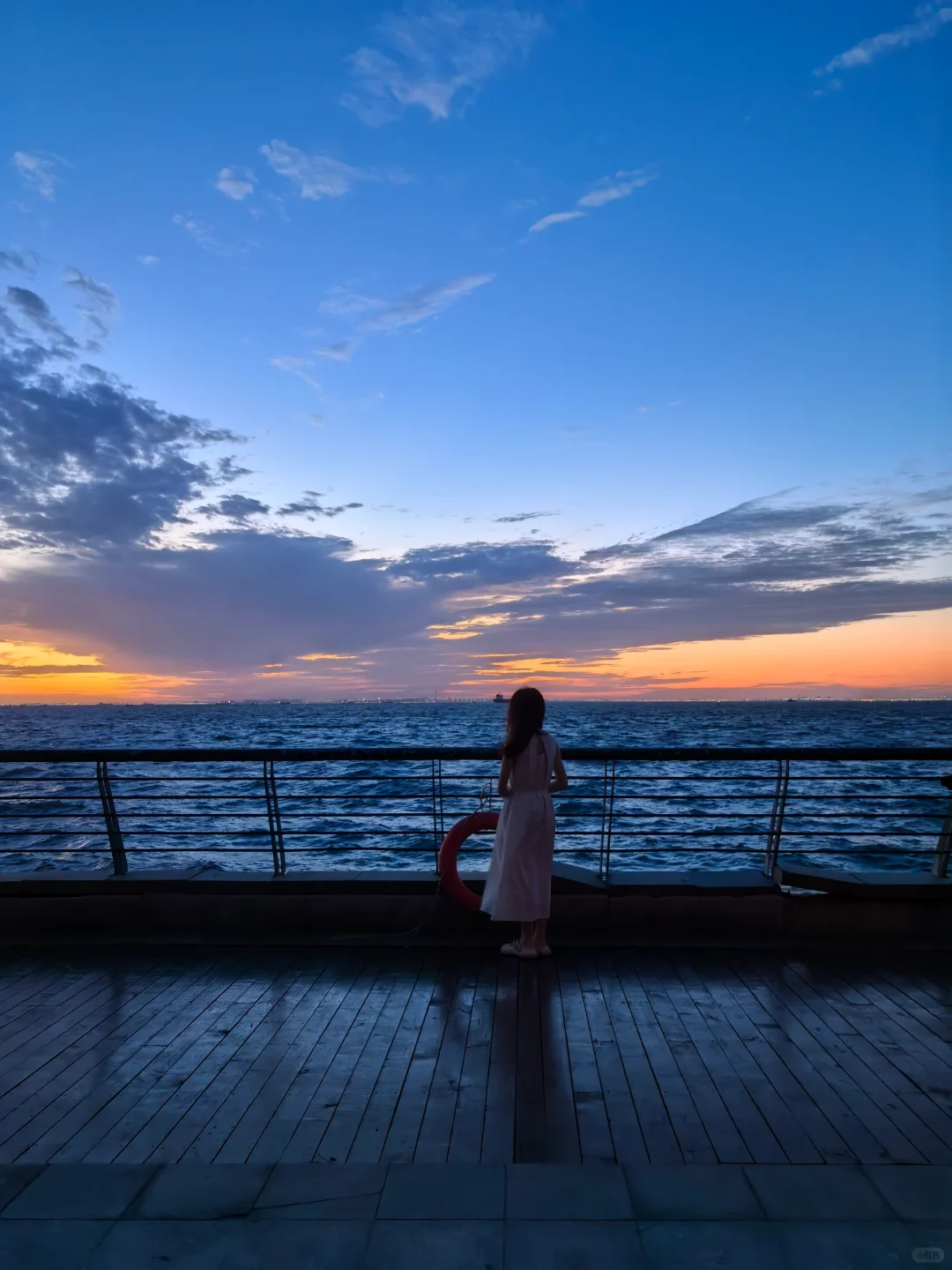 9.2青岛金茂湾落日 就是纯美