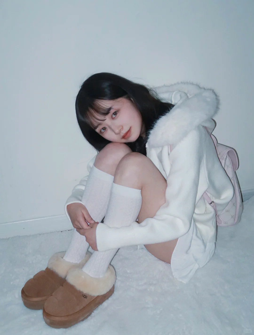 雪地女孩来了❄️❄️