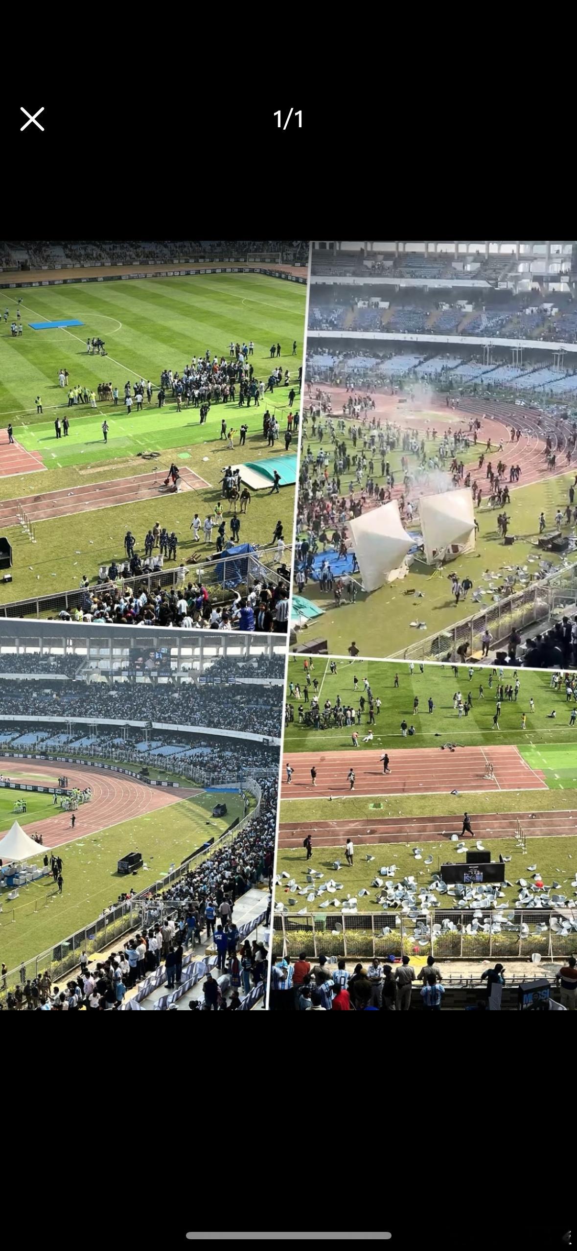 梅西印度行梅西印度行直接变大型闹剧！官员围着合影占满十分钟，球迷花上千块买票连偶