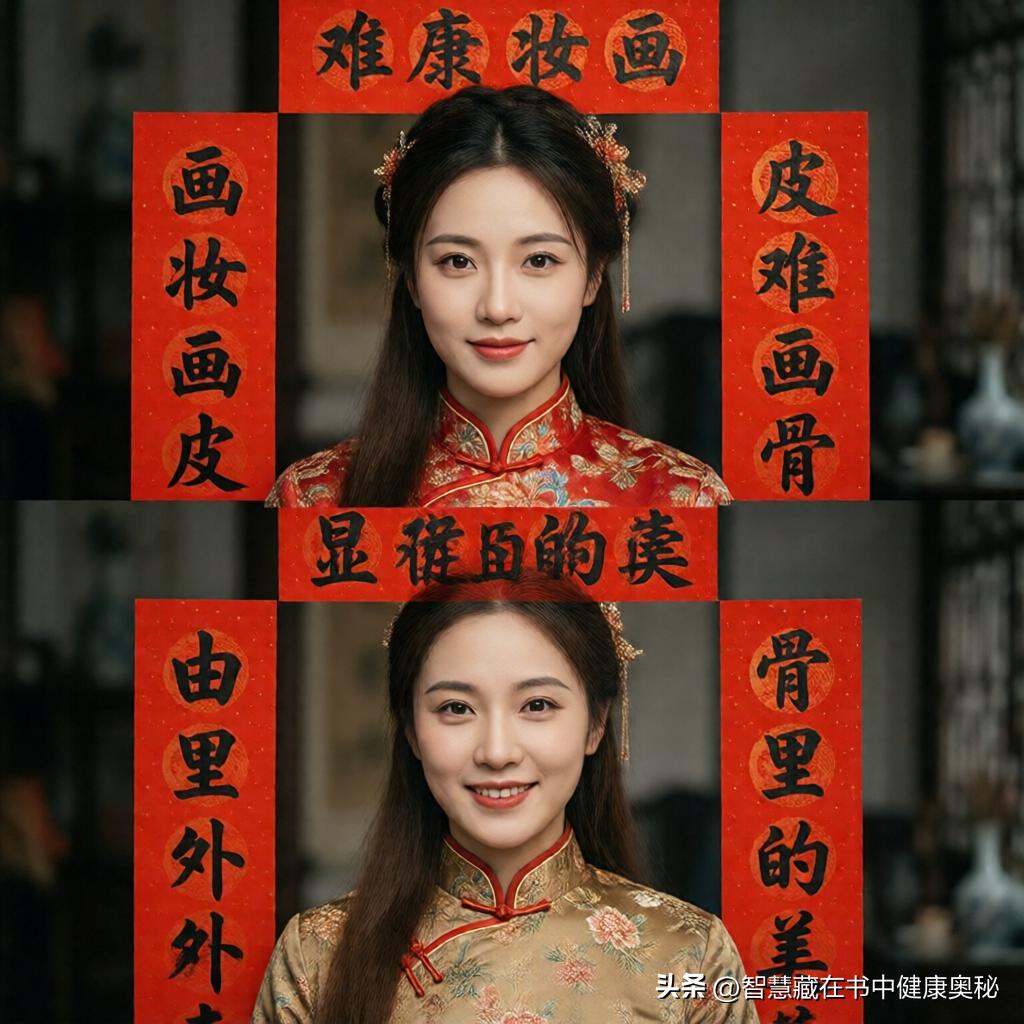 横批：骨子里的美

世人皆爱皮囊光鲜，却常忽略生命本真的厚度。今日偶得一副原创对