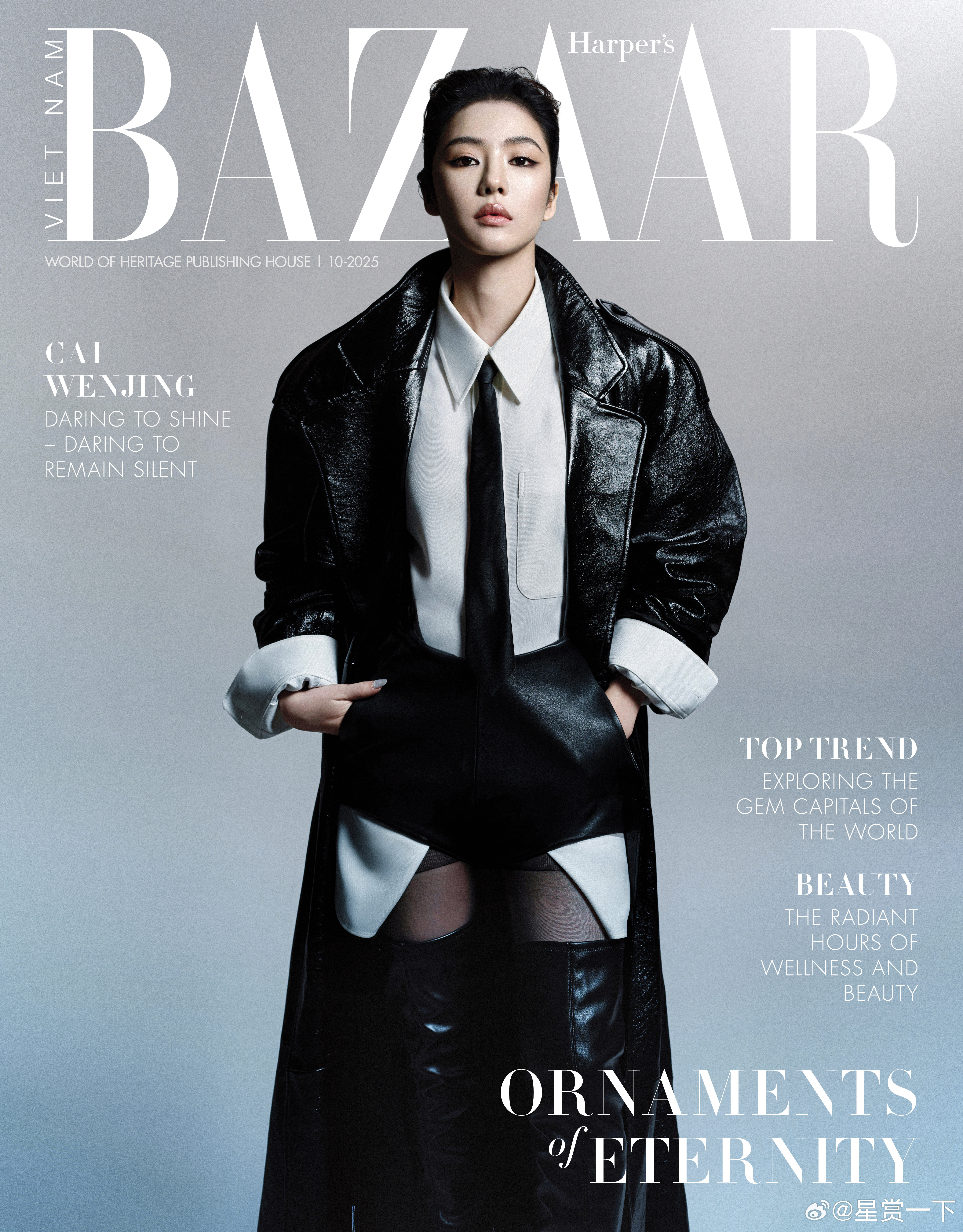 蔡文静✖️越南版 Harper’s Bazaar 十月新刊 ​​​