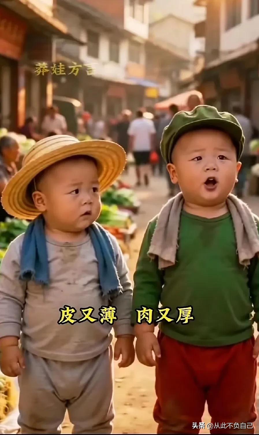 天啦，四川人卖东西都是这样子喊起卖的吗？请看：
老辈子，往那边站一下嘛，我摆点四