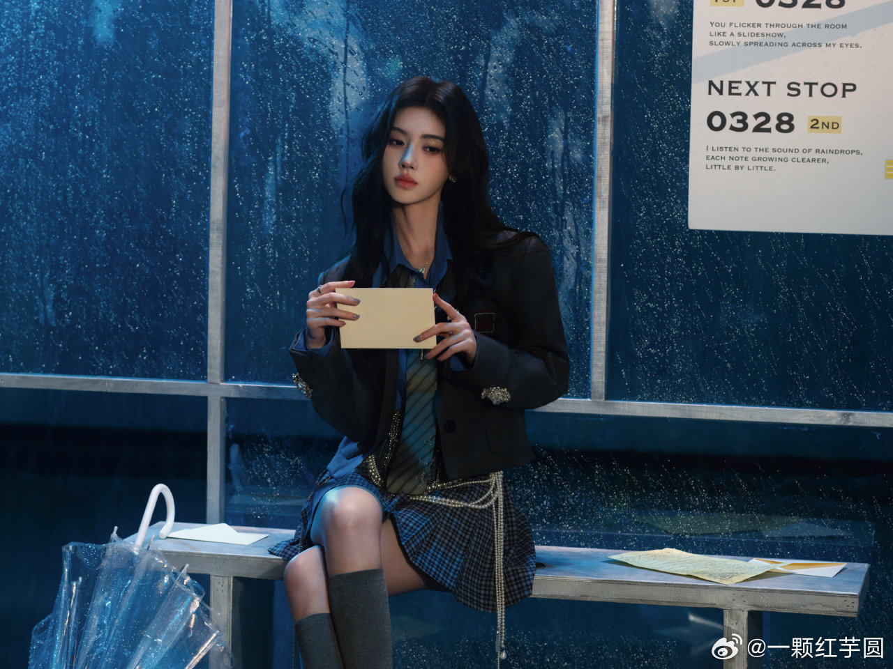 鞠婧祎 QQ音乐超级巅峰之夜出图！老公姐啊，又美又飒