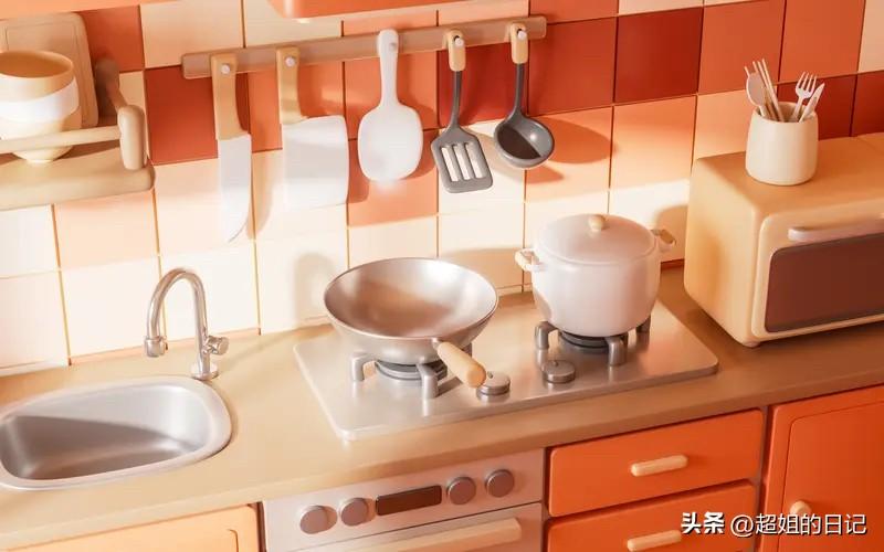 我特别心疼我儿媳妇，因为我发现我儿媳妇真是太能干了。
她家里东西很多，特别是厨房