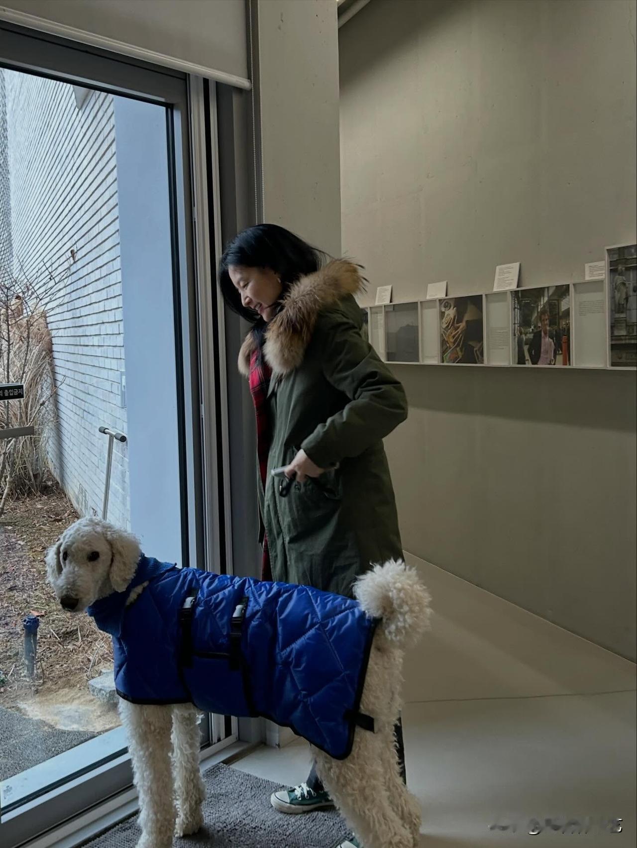 近日，演员李英爱在自己的Instagram上写道“文湖之旅～疗愈时光”，并上传了