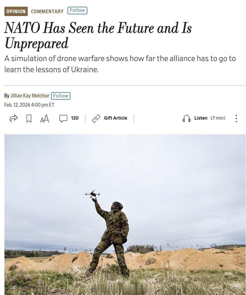 【北约12国演习遭遇乌军暴打】《华尔街日报》分享了有关 2025 年在爱沙尼亚举