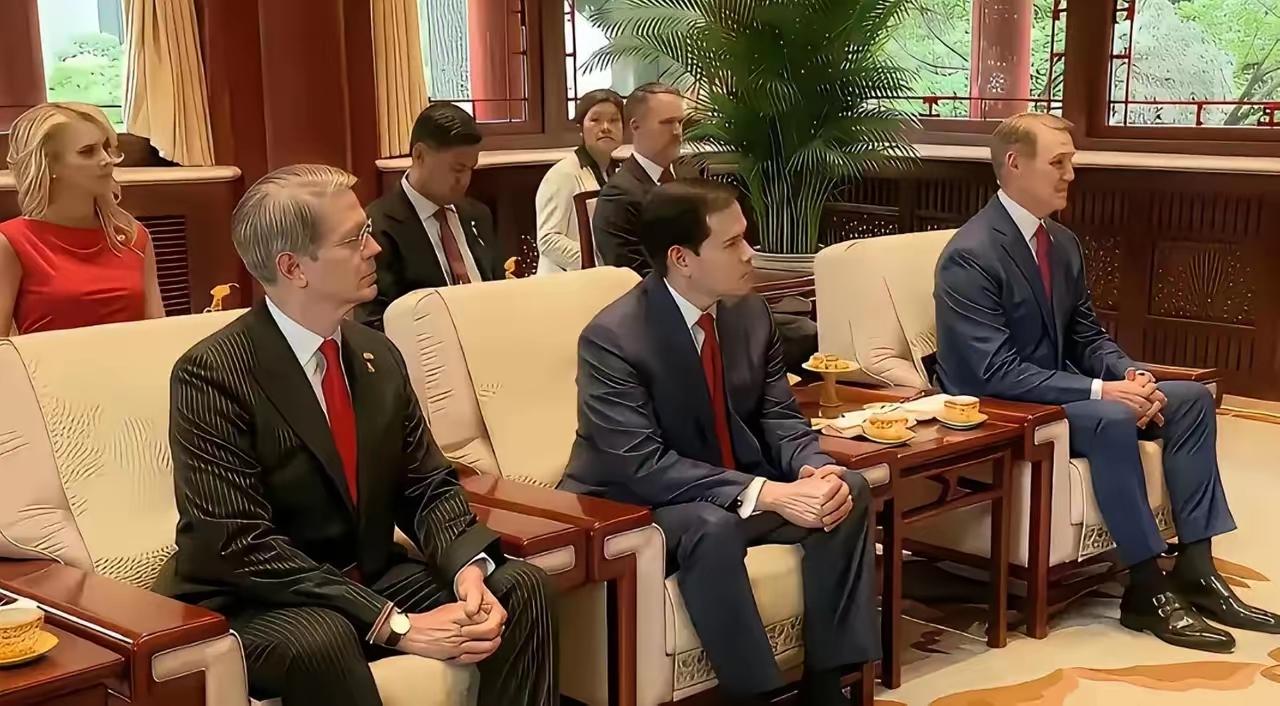 5年前的2021年，美国的大小官员总把“美国将以实力地位出发与中国对话”挂在嘴边