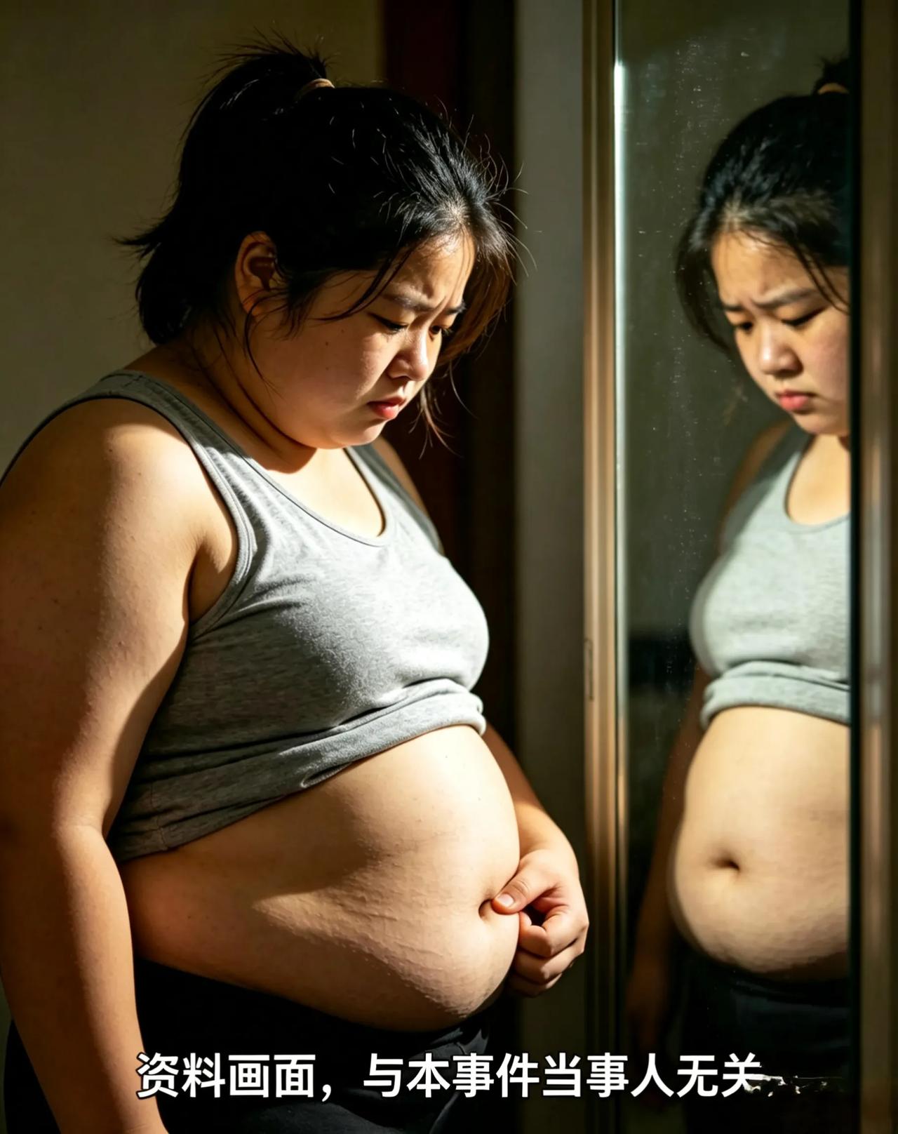 女子减肥40斤胆囊反被切除，怎样减肥才不伤身？
 体重掉了40斤，镜子里的身形越