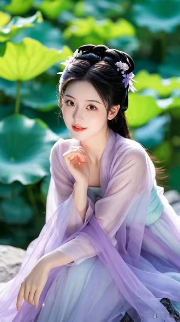 风摇翠盖漫拂舷，
粉蕊凝香映靥甜。
远棹凌波霞霭绕，
锦光粼粼诗意添。