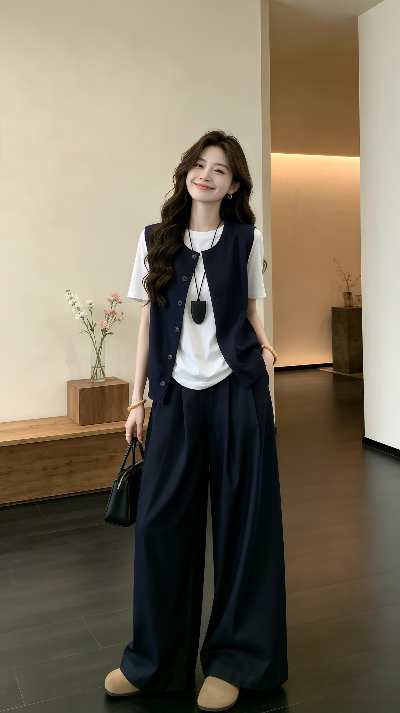 夏日松弛感套装穿搭指南穿搭 气质穿搭休闲穿搭 穿搭vlog