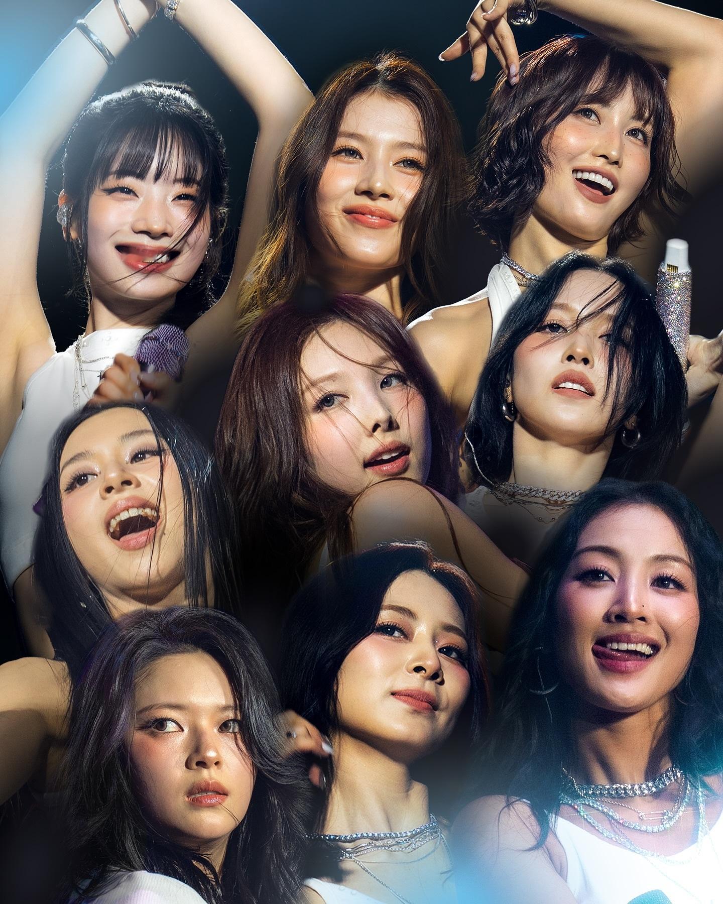 推热转中的TWICE ​​​