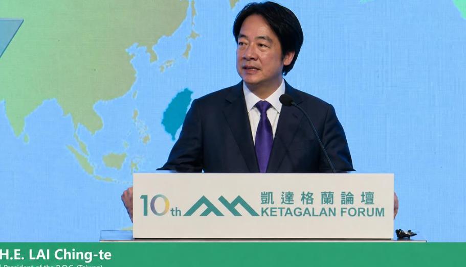 就在刚刚，

“台独”分子赖清德正式宣布，

8月4日，台湾地区领导人赖清德表示