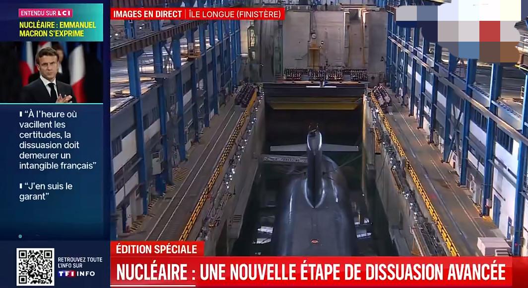 法国要扩核了。

近日法国总统马克龙在西部长岛军事基地发表讲话，宣布增加核弹头数