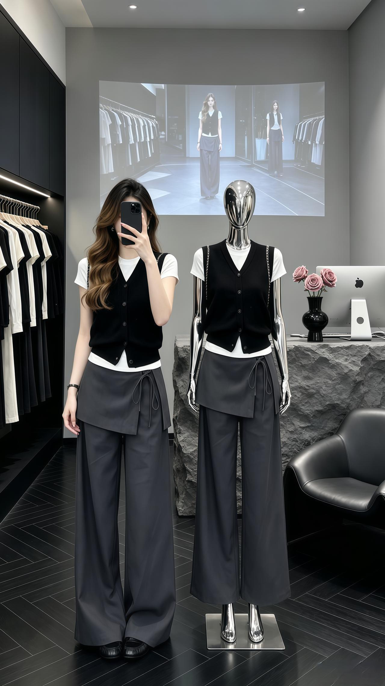 姐妹穿搭松弛感拉满 穿搭韩系穿搭高级感穿搭 ootd穿搭