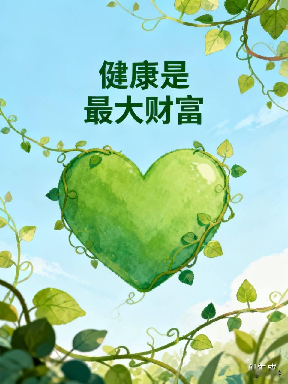 我超认同“健康是最大财富”这个观点。就拿我朋友来说，之前身体倍儿棒，工作起来干劲