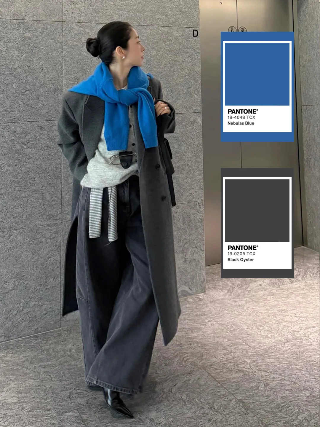 灰色怎么穿不显闷？这几组配色太稳了